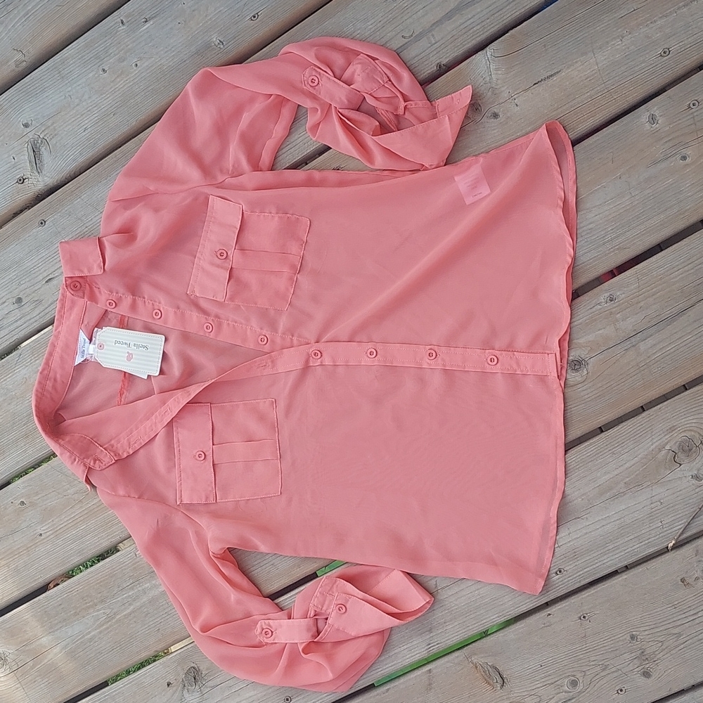 Stella Tweed blouse